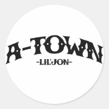 Lil Jon "Ein-Stadt " Runde Sticker