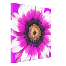 Lila Blume Galerie Faltleinwand