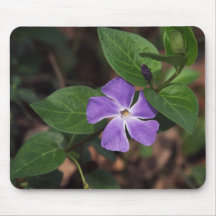 Lila Blume Mauspads