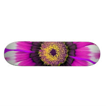 Lila Blume Skateboarddeck