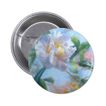 Lila Blumen Anstecknadelbutton