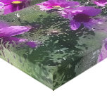 Lila Blumen-Leinwand-Druck Gespannter Galeriedruck