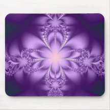 Lila butterflower mousepad