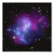 Lila Galaxie-Gruppen-Foto