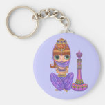 Lila Genie Keychain Schlüsselband