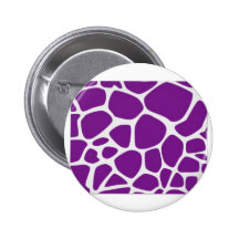 Lila Giraffe Anstecknadelbuttons