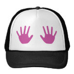 lila Hände Retro Cap