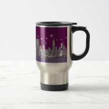 Lila Herzen New York NYC Tasse