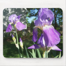Lila Iris Mousepad mauspads