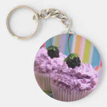 Lila kleine Kuchen Schlüsselband