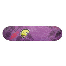 Lila Mädchen-Camouflage 01 Skateboarddeck