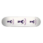 Lila Panda-Hockey-Bär Individuelle Skateboards