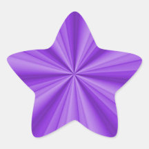 Lila Stern-optische Illusion Sticker