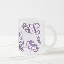 Lila StrudelSchnauzer Kaffee Tasse