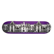 Lila Tinte Biltmore Hauses Individuelle Skatedecks