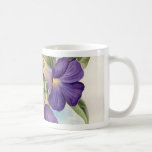 Lila tropische Blumen-Malerei - multi Tassen