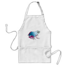 Lila u. blauer Gift-Pfeil-Frosch Schürzen