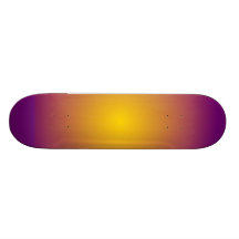 Lila u. Goldradialstrahl verblaßt Skate Board