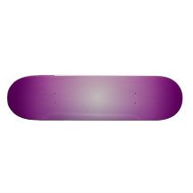 Lila u. silberner Radialstrahl verblaßt Individuelles Skateboard