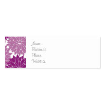 Lila violette Lavendel-Blume blüht mit Blumen Visitenkarte