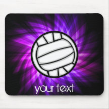 Lila Volleyball Mousepad