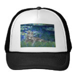 Lilien 5 - Graue Katze Baseball Caps