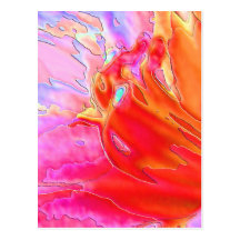 lily_abstract_14V1002 Postkarte