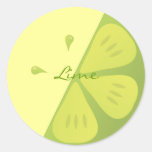 Limone Scheibe Sticker