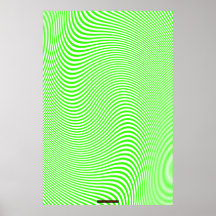 Limones u. weißes OPkunst-optische Illusions-Wand-