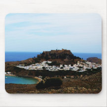 Lindos, Rhodos, Griechenland Mousepad