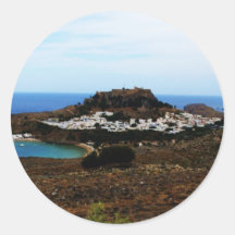 Lindos, Rhodos, Griechenland Sticker