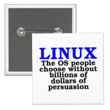 Linux. Die OS-Leute wählen… Anstecknadel