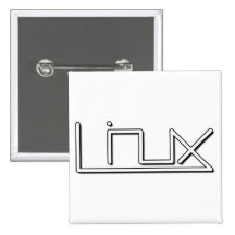 Linux (glatt) anstecknadel
