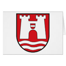 Linz-Wappen Gruß-Karte