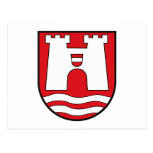 Linz-Wappen Postkarte