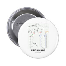 Lipid-Innere (chemische Moleküle) Anstecknadelbuttons