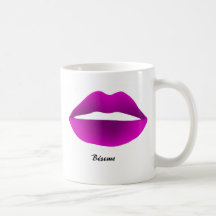 Lippen Béseme Kaffeetassen
