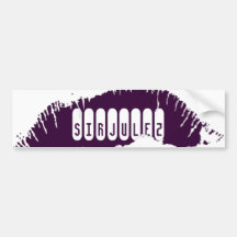 LippenAutoaufkleber