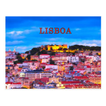 Lissabon 001D Postkarte