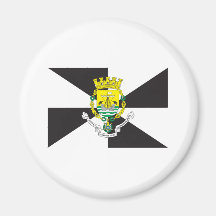 Lissabon-Flagge Kühlschrankmagnet
