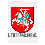 Litauisches Emblem Grußkarten