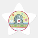 Little Bunny Sternaufkleber