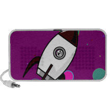 little rocket monster laptop speaker