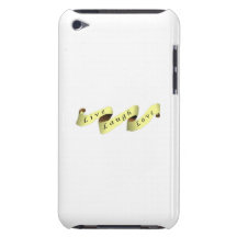 Live Laugh Love Banner iPod Case-Mate Cases