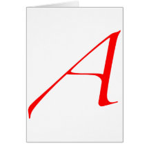 Logidea Atheistenlogo Grußkarte