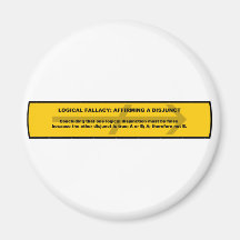 Logischer Irrtum: Bestätigung Disjunct Magnete