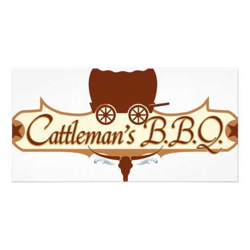 Logo die GRILLEN des Cattlemans Fotogrußkarten