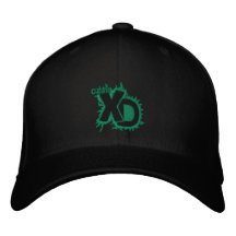 Logo-Szene des Clan-XD geregelt Bestickte Kappen