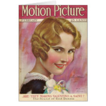 Lois Moranfilm-Zeitschriften-Karte 1928