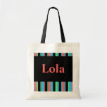 Lola hübsche gestreifte Taschen-Tasche